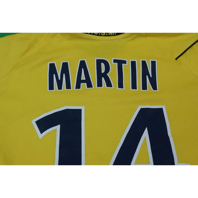 Maillot de football vintage domicile FC Sochaux-Montbéliard N°14 MARTIN 2011-2012 - Lotto - FC Sochaux-Montbéliard