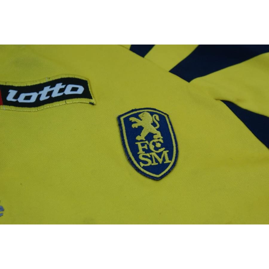 Maillot de football vintage domicile FC Sochaux-Montbéliard N°19 SENE 2007-2008 - Lotto - FC Sochaux-Montbéliard