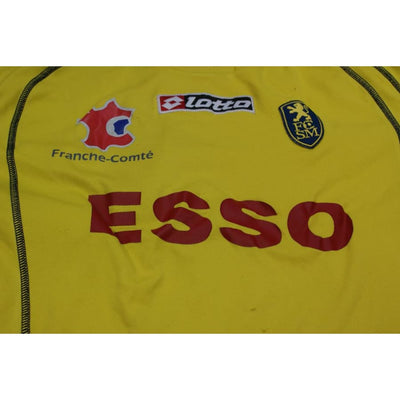 Maillot de football vintage domicile FC Sochaux-Montbéliard N°25 MATHIEU 2004-2005 - Lotto - FC Sochaux-Montbéliard