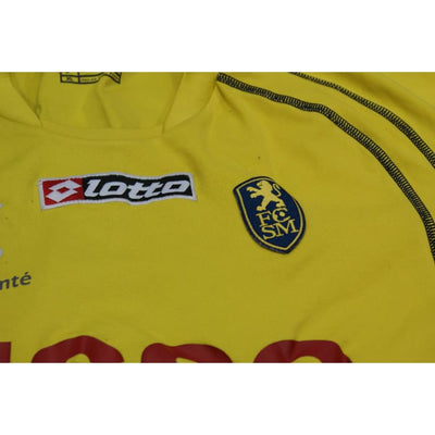 Maillot de football vintage domicile FC Sochaux-Montbéliard N°25 MATHIEU 2004-2005 - Lotto - FC Sochaux-Montbéliard