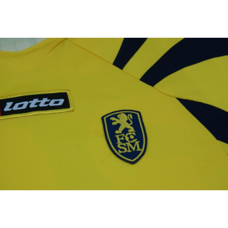 Maillot de football vintage domicile FC Sochaux-Montbéliard N°30 CEDRID 2007-2008 - Lotto - FC Sochaux-Montbéliard