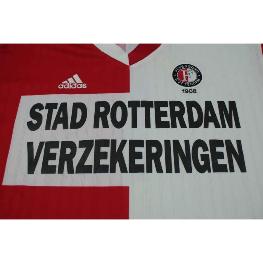 Maillot de football vintage domicile Feyenoord Rotterdam N°9 ERIC années 1990 - Adidas - Autres championnats