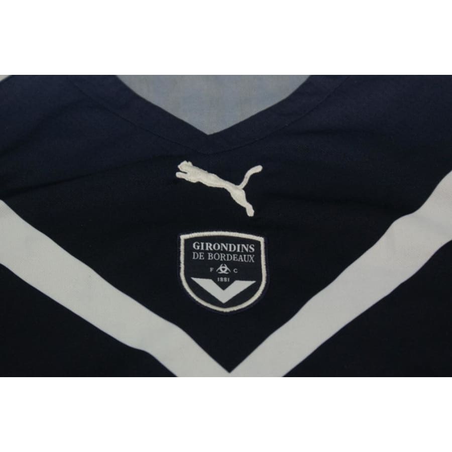 Maillot de football vintage domicile Girondins de Bordeaux N°7 ROOL 2004-2005 - Puma - Girondins de Bordeaux