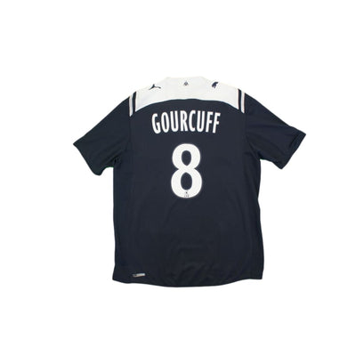 Maillot de football vintage domicile Girondins de Bordeaux N°8 GOURCUFF 2009-2010 - Puma - Girondins de Bordeaux