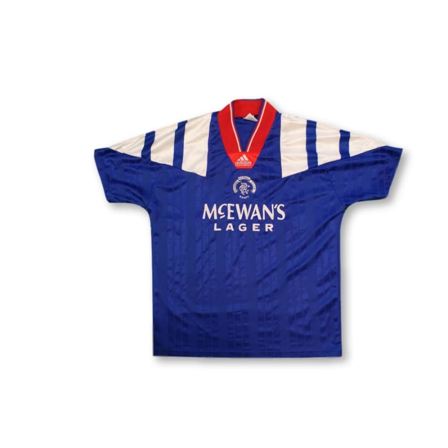Maillot de football vintage domicile Glasgow Rangers 1992-1993 - Adidas - Rangers Football Club