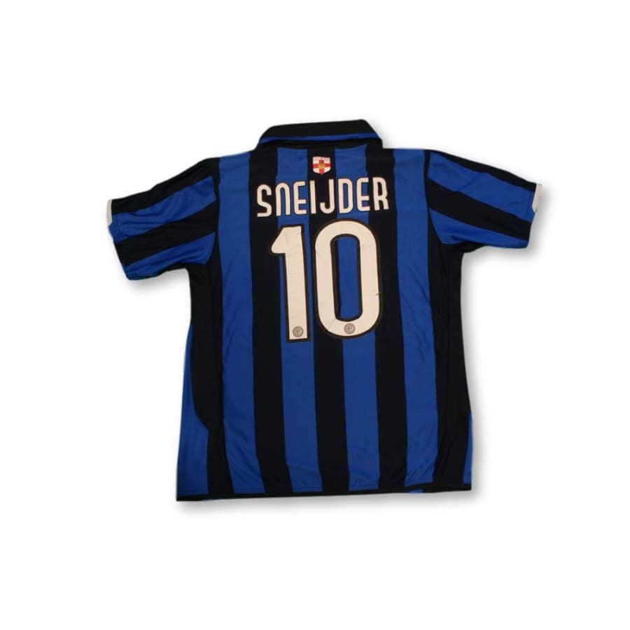 Maillot de football vintage domicile Inter Milan N°10 SNEIJDER 2007-2008 - Nike - Inter Milan