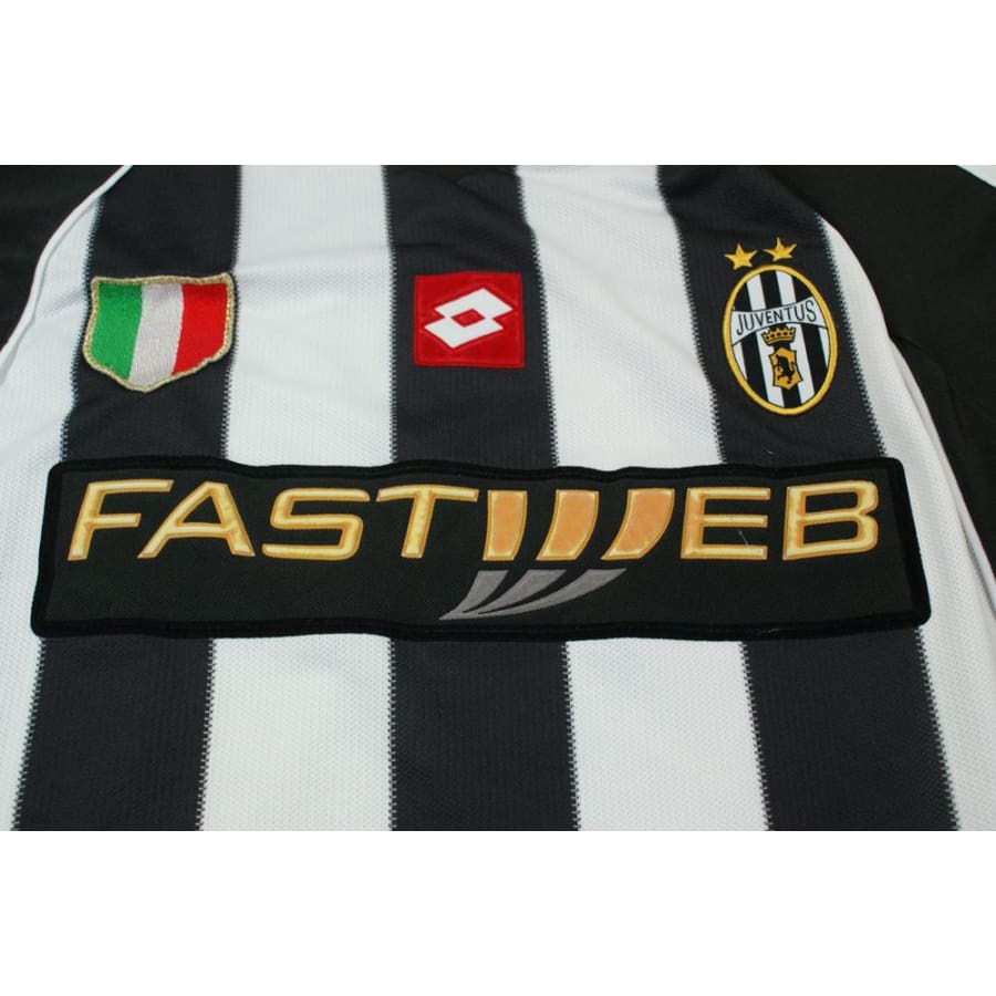 Maillot Domicile Juventus 2002/2003 Lotto Taille L Adulte - état Correct Vintage