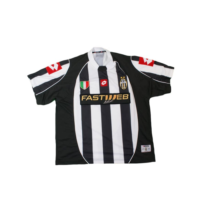 Maillot Domicile Juventus 2002/2003 Lotto Taille L - État Moyen, Usures Sur Sponsor Et écussons
