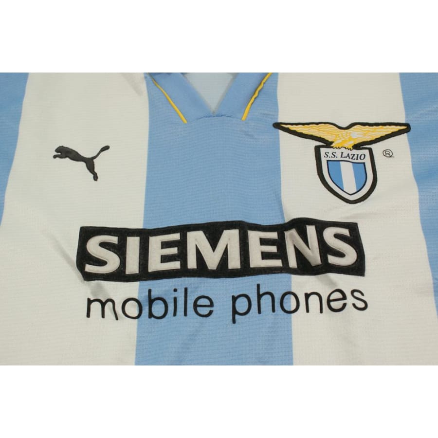 Maillot de football vintage domicile Lazio de Rome 1999-2000 - Puma - Società Sportiva Lazio