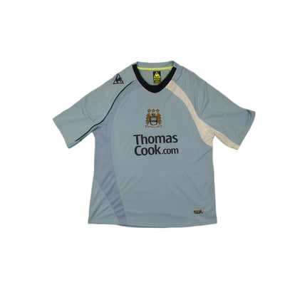 Maillot de football vintage domicile Manchester City N°10 ROBINHO 2008-2009 - Le coq sportif - Manchester City