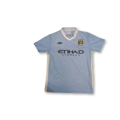 Maillot de football vintage domicile Manchester City N°19 NASRI 2009-2010 - Umbro - Manchester City
