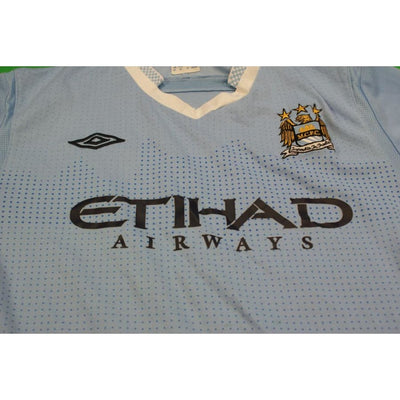 Maillot de football vintage domicile Manchester City N°19 NASRI 2009-2010 - Umbro - Manchester City