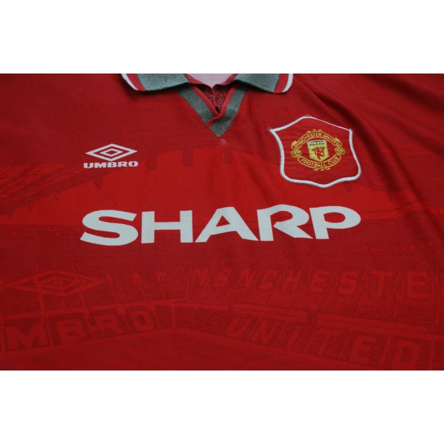 Maillot de football vintage domicile Manchester United 1994-1995 - Umbro - Manchester United