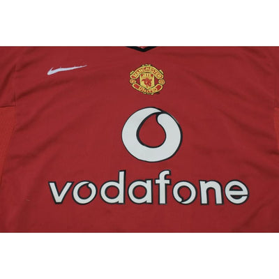 Maillot de football vintage domicile Manchester United N°10 NISTELROOY 2004-2005 - Nike - Manchester United