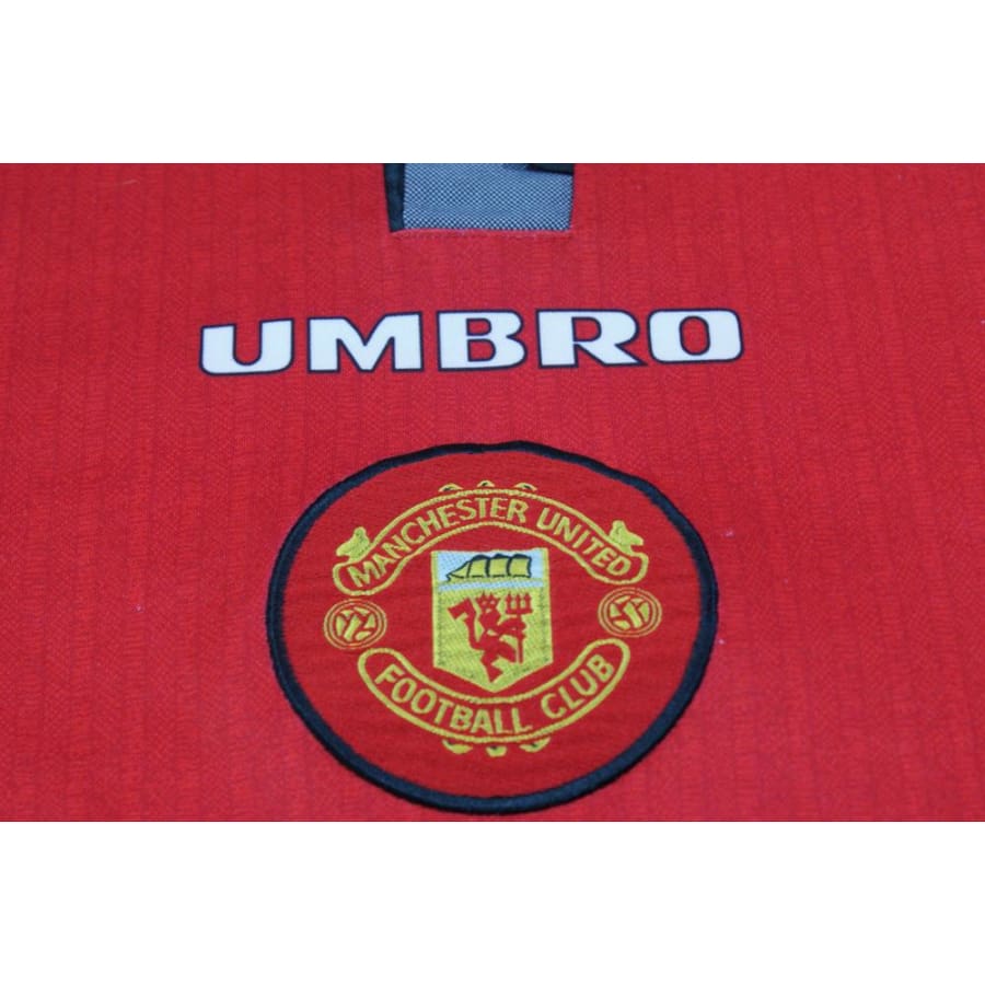 Maillot Manchester United 1996-98 #7 BECKHAM - Domicile Umbro - Taille L