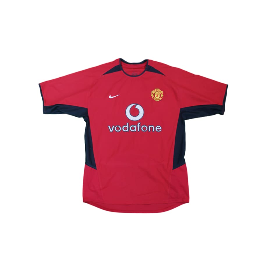 Maillot de football vintage domicile Manchester United N°7 BECKHAM 2002-2003 - Nike - Manchester United