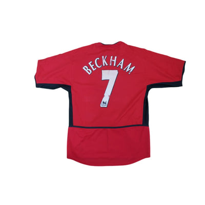 Maillot de football vintage domicile Manchester United N°7 BECKHAM 2002-2003 - Nike - Manchester United