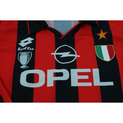 Maillot de football vintage domicile Milan AC 1995-1996 - Lotto - Milan AC