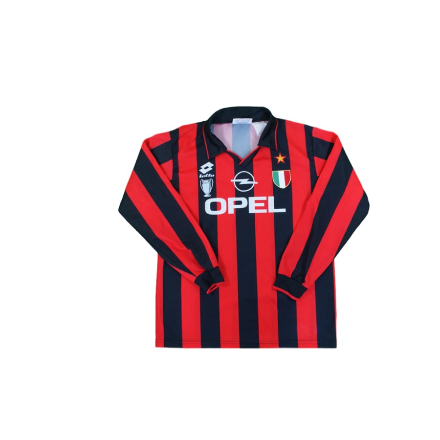 Maillot de football vintage domicile Milan AC 1995-1996 - Lotto - Milan AC