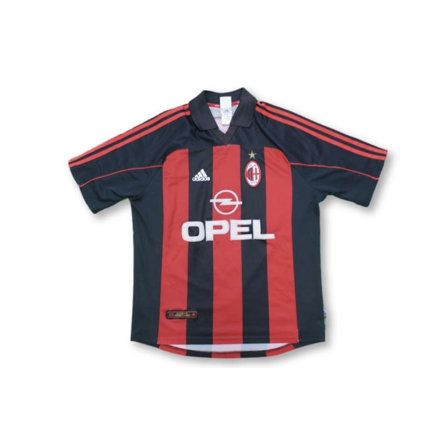 Maillot de football vintage domicile Milan AC 2000-2001 - Adidas - Milan AC