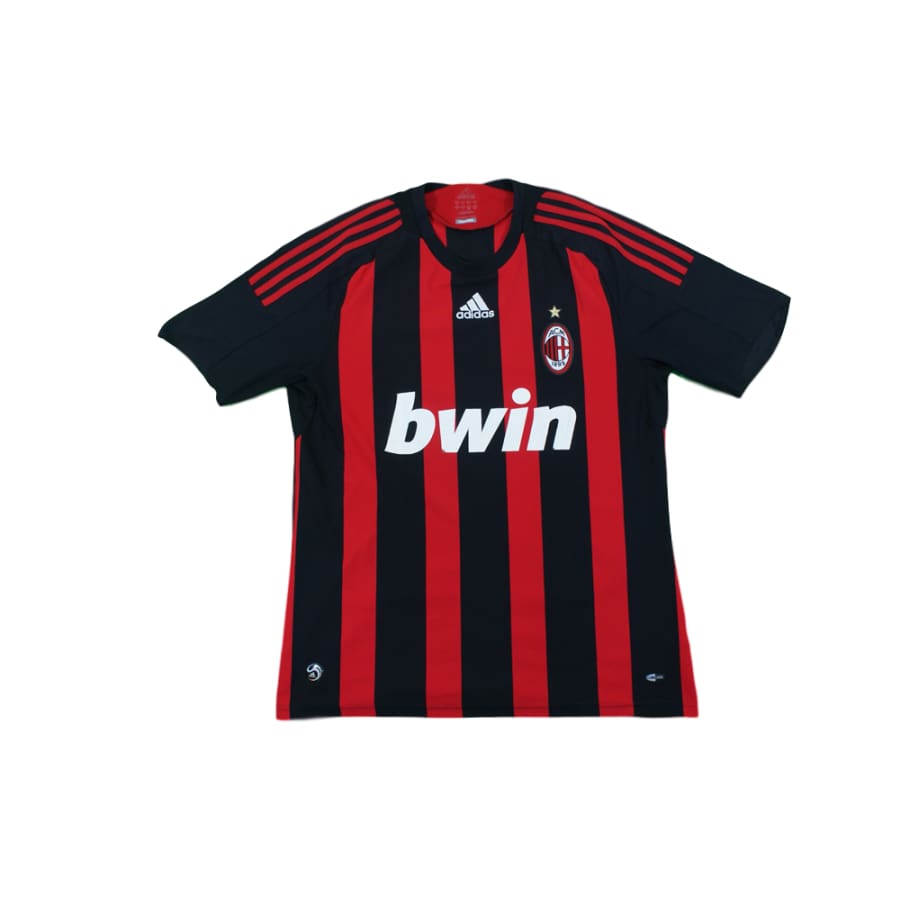 Maillot de football vintage domicile Milan AC 2008-2009 - Adidas - Milan AC