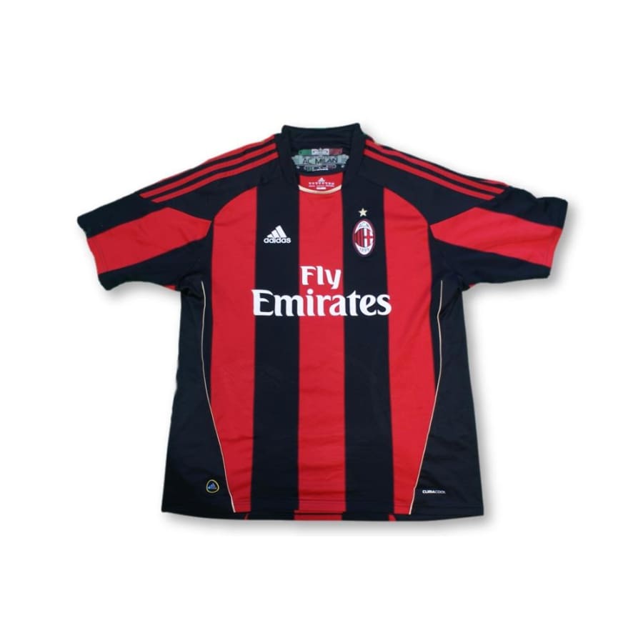 Maillot de football vintage domicile Milan AC 2010-2011 - Adidas - Milan AC