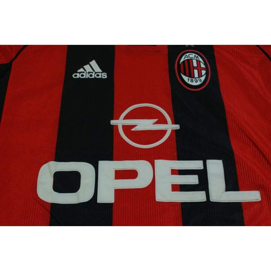 Maillot de football vintage domicile Milan AC 1998-1999 - Adidas - Milan AC