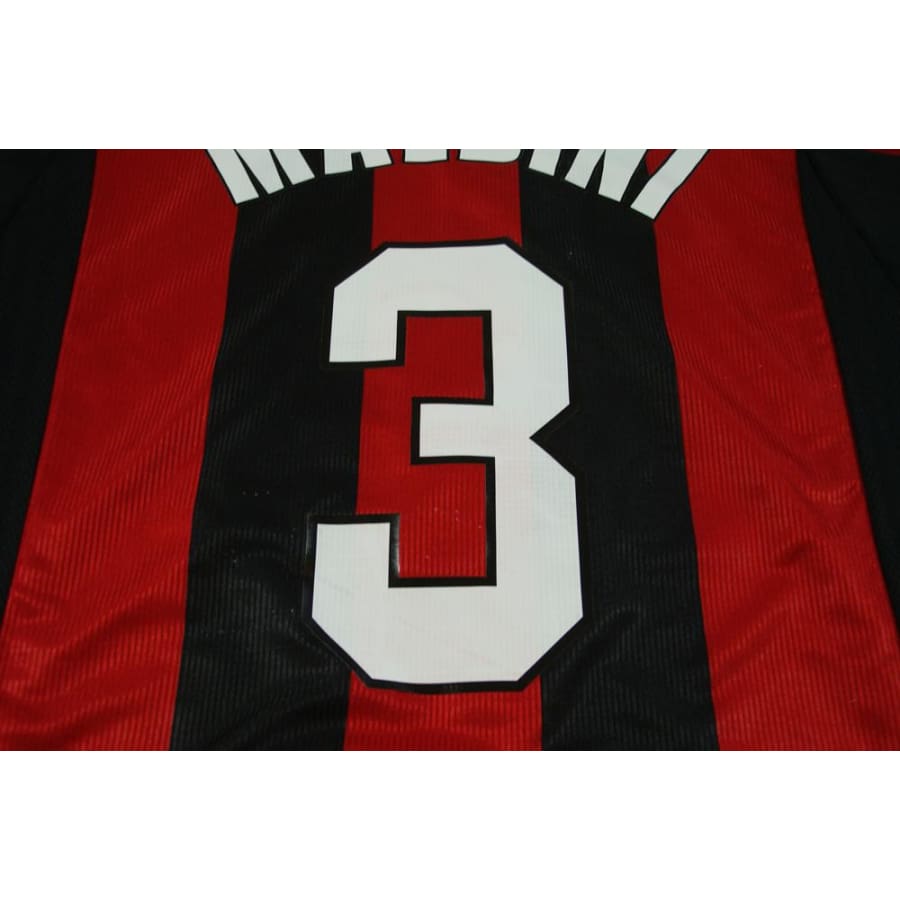Maillot de football vintage domicile Milan AC N°3 MALDINI 1998-1999 - Adidas - Milan AC