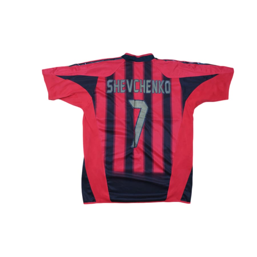 Maillot de football vintage domicile Milan AC N°7 Shevchenko 2004-2005 - Adidas - Milan AC