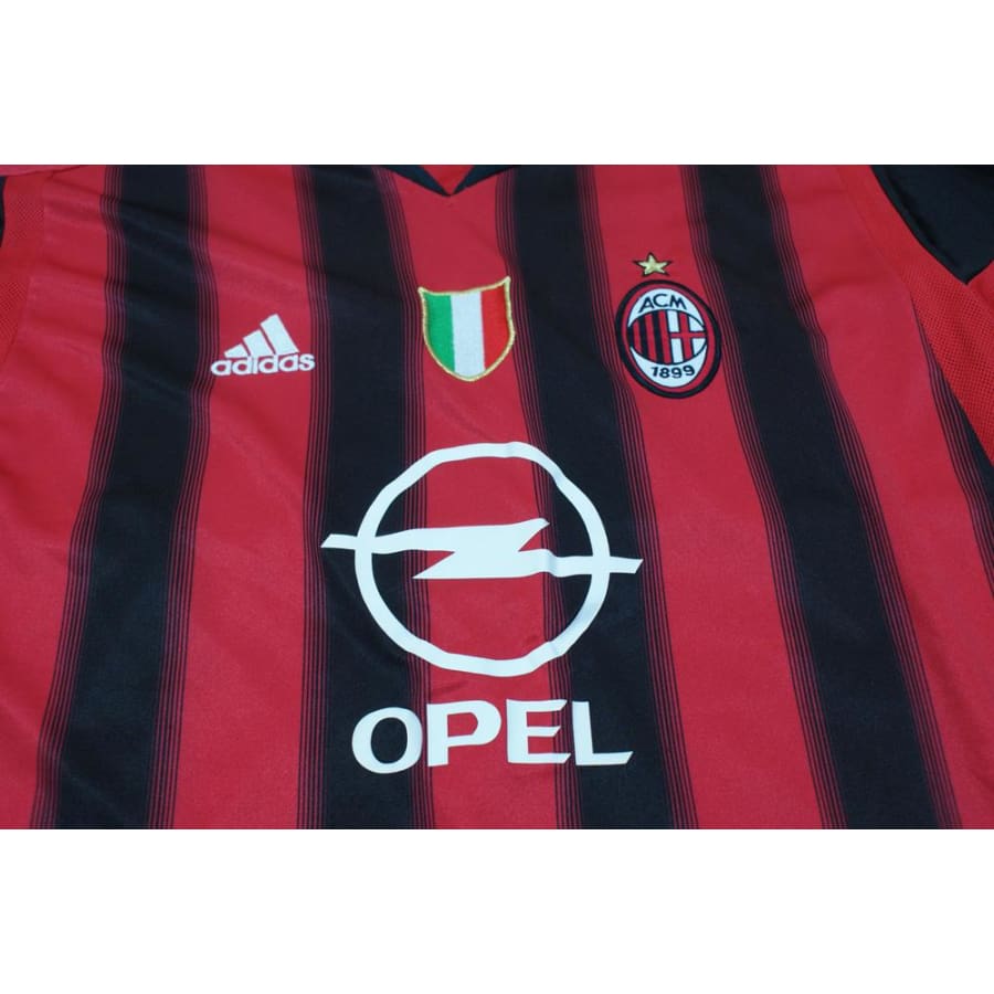 Maillot de football vintage domicile Milan AC N°7 Shevchenko 2004-2005 - Adidas - Milan AC