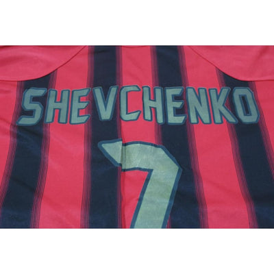Maillot de football vintage domicile Milan AC N°7 Shevchenko 2004-2005 - Adidas - Milan AC
