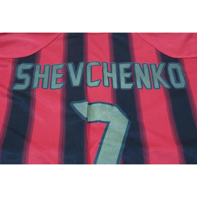 Maillot de football vintage domicile Milan AC N°7 Shevchenko 2004-2005 - Adidas - Milan AC