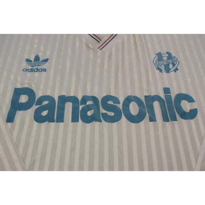 Maillot de football vintage domicile Olympique de Marseille 1989-1990 - Adidas - Olympique de Marseille