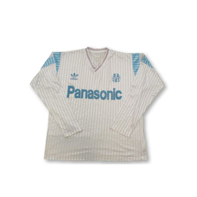 Maillot de football vintage domicile Olympique de Marseille 1989-1990 - Adidas - Olympique de Marseille