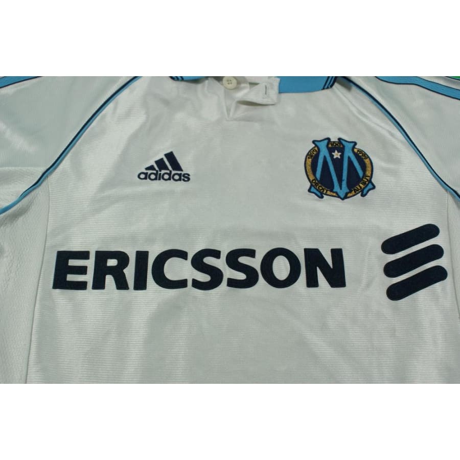 Maillot de football vintage domicile Olympique de Marseille 1998-1999 - Adidas - Olympique de Marseille