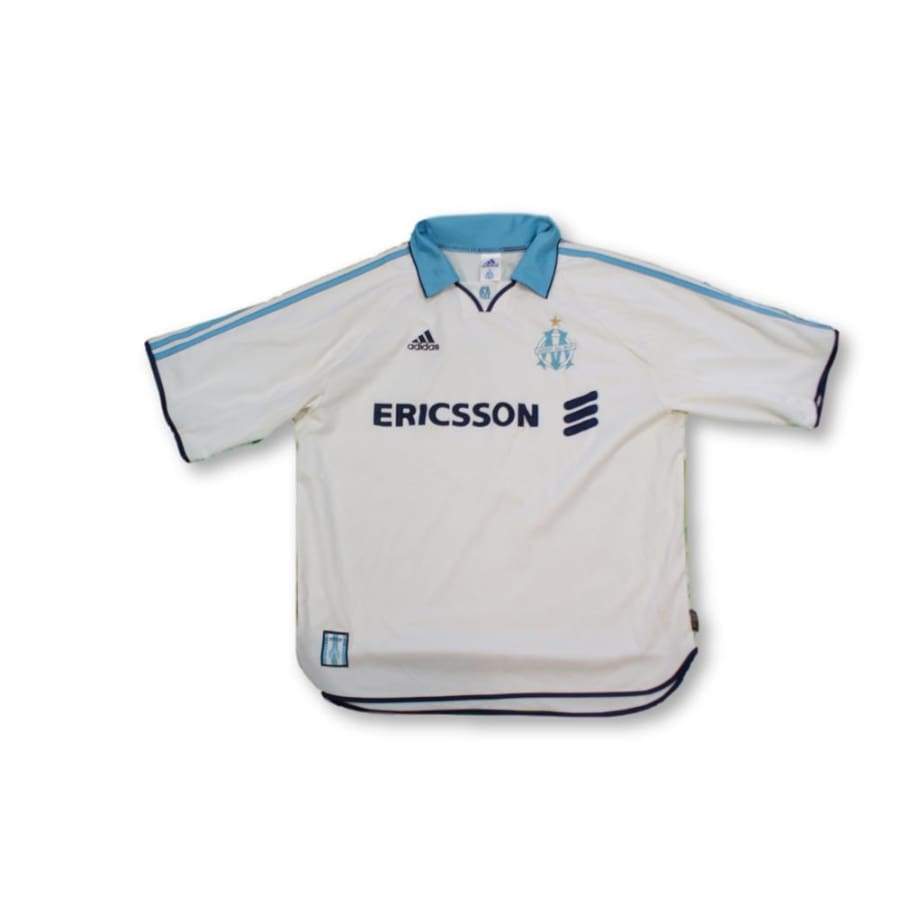 Maillot de football vintage domicile Olympique de Marseille 1998-1999 - Adidas - Olympique de Marseille