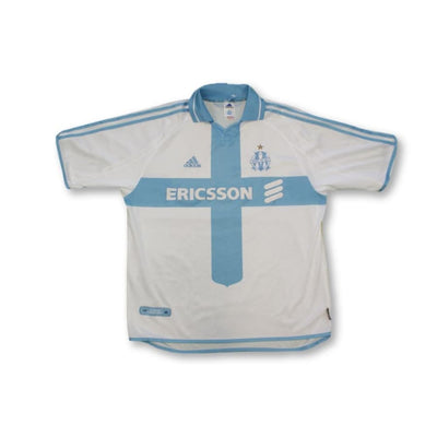 Maillot de football vintage domicile Olympique de Marseille 2000-2001 - Adidas - Olympique de Marseille