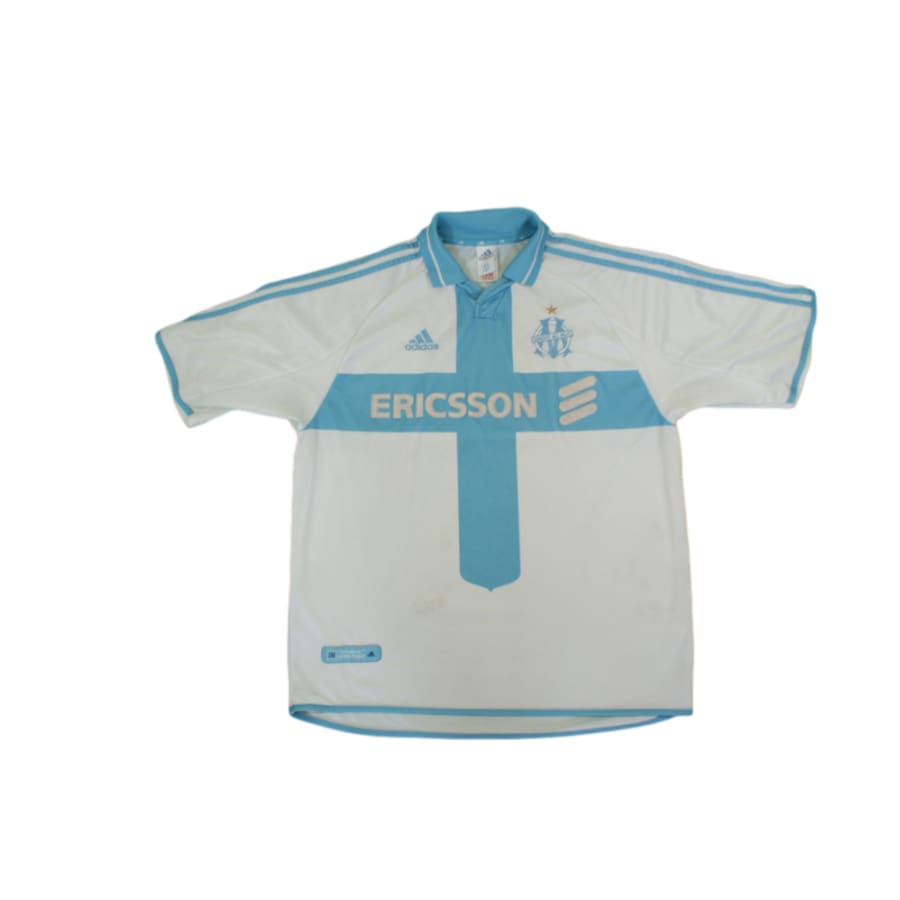 Maillot de football vintage domicile Olympique de Marseille 2000-2001 - Adidas - Olympique de Marseille