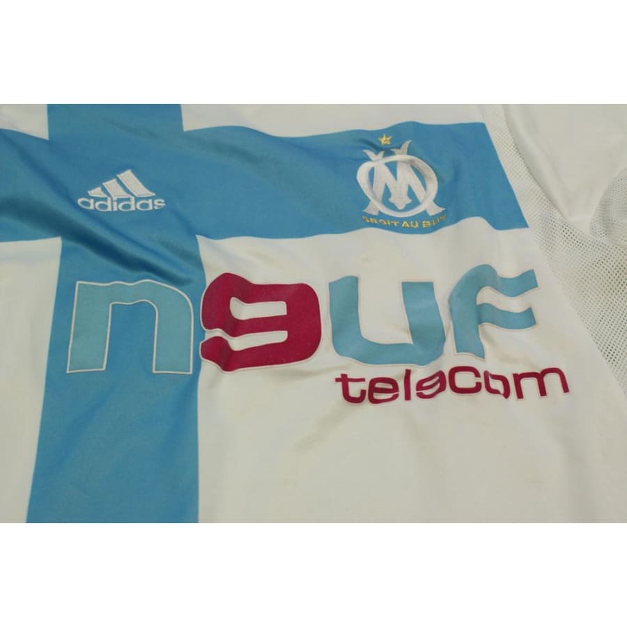 Maillot de football vintage domicile Olympique de Marseille 2004-2005 - Adidas - Olympique de Marseille