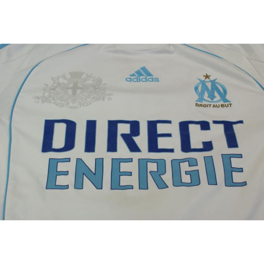 Maillot de football vintage domicile Olympique de Marseille 2008-2009 - Adidas - Olympique de Marseille