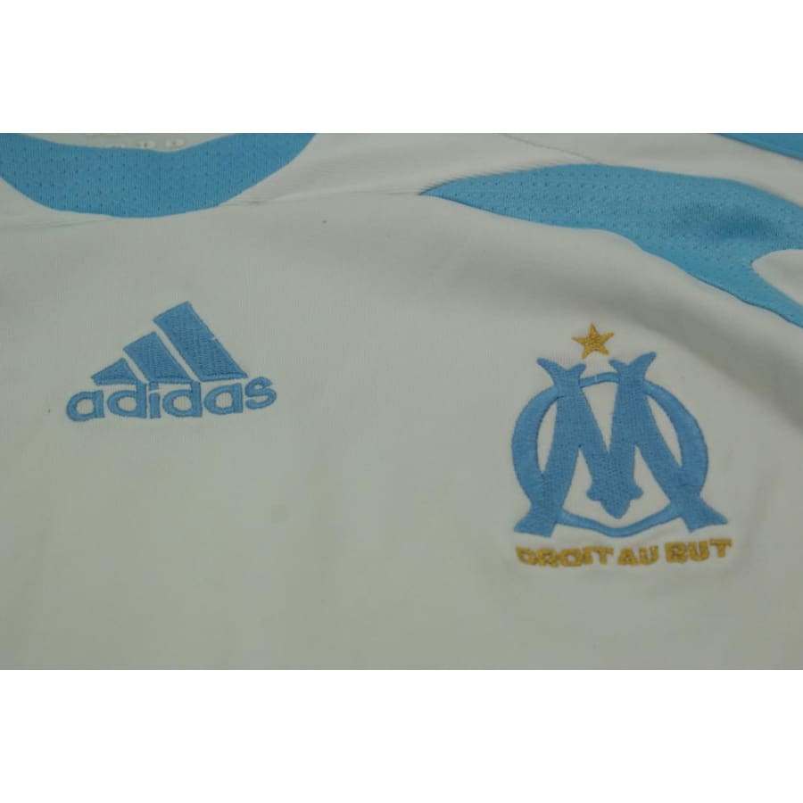 Maillot de football vintage domicile Olympique de Marseille N°22 NASRI 2007-2008 - Adidas - Olympique de Marseille