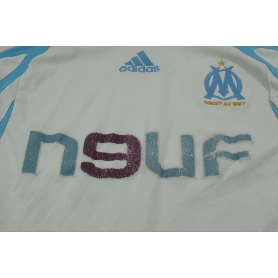 Maillot de football vintage domicile Olympique de Marseille N°22 NASRI 2007-2008 - Adidas - Olympique de Marseille