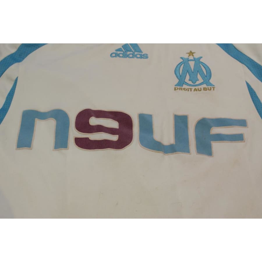Maillot de football vintage domicile Olympique de Marseille N°22 NASRI 2007-2008 - Adidas - Olympique de Marseille