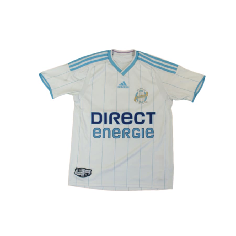 Maillot de football vintage domicile Olympique de Marseille N°7 THEO 2009-2010 - Adidas - Olympique de Marseille