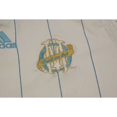 Maillot de football vintage domicile Olympique de Marseille N°8 LUCHO 2009-2010 - Adidas - Olympique de Marseille