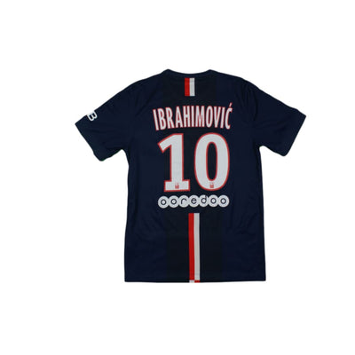 Maillot de football vintage domicile Paris Saint-Germain N°10 IBRAHIMOVIC 2014-2015 - Nike - Paris Saint-Germain