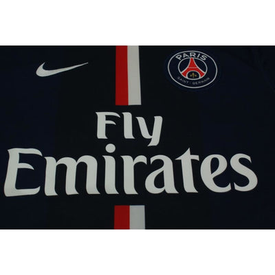 Maillot de football vintage domicile Paris Saint-Germain N°10 IBRAHIMOVIC 2014-2015 - Nike - Paris Saint-Germain
