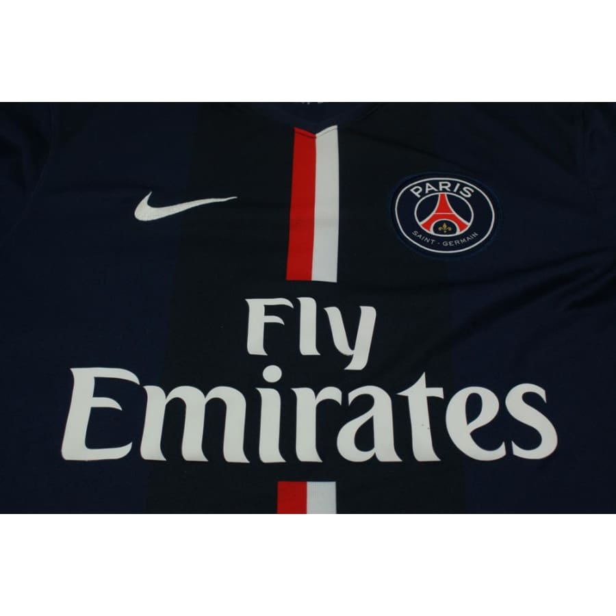 Maillot de football vintage domicile Paris Saint-Germain N°10 IBRAHIMOVIC 2014-2015 - Nike - Paris Saint-Germain