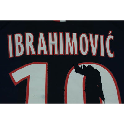 Maillot de football vintage domicile Paris Saint-Germain N°10 IBRAHIMOVIC 2014-2015 - Nike - Paris Saint-Germain