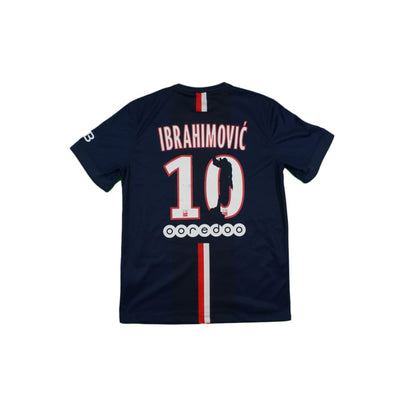 Maillot de football vintage domicile Paris Saint-Germain N°10 IBRAHIMOVIC 2014-2015 - Nike - Paris Saint-Germain